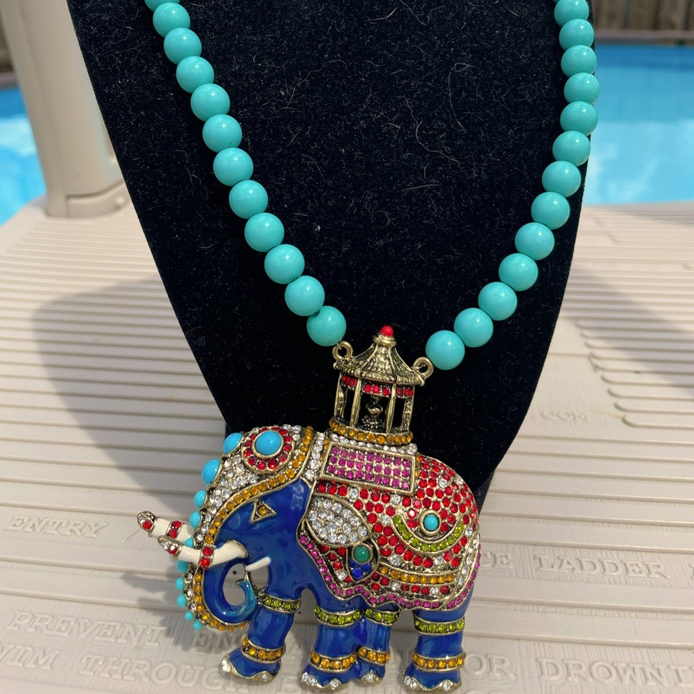 Elephant necklace